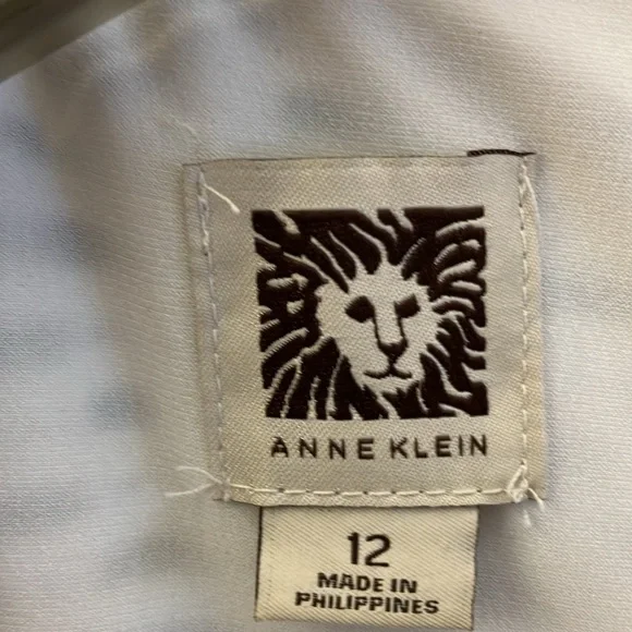 Anne Klein Black and White Sheath swing Dress - Picture 2 of 8